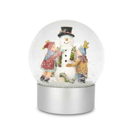 Shaker med Snowman & Children 10 cm